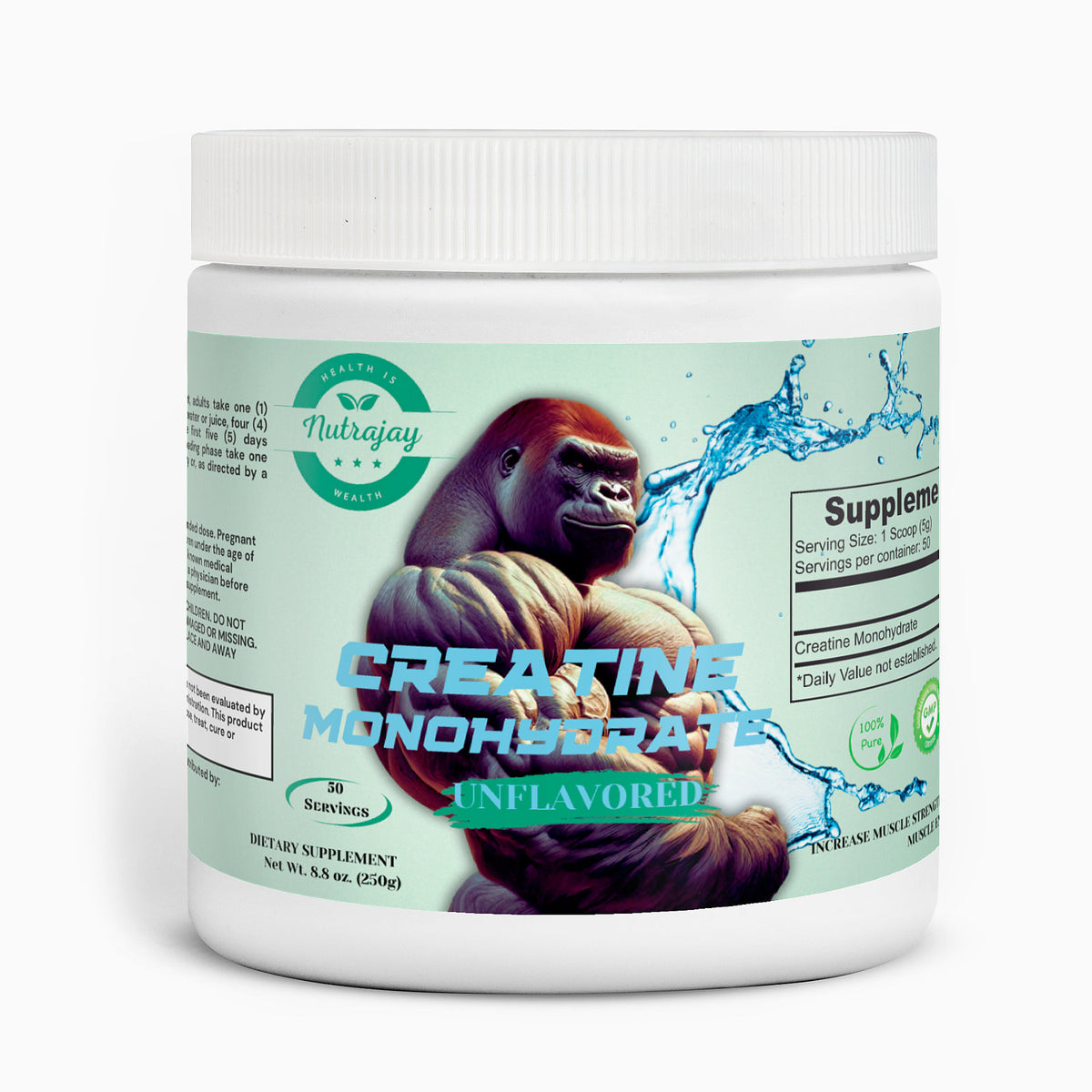 Creatine Monohydrate (Unflavored)