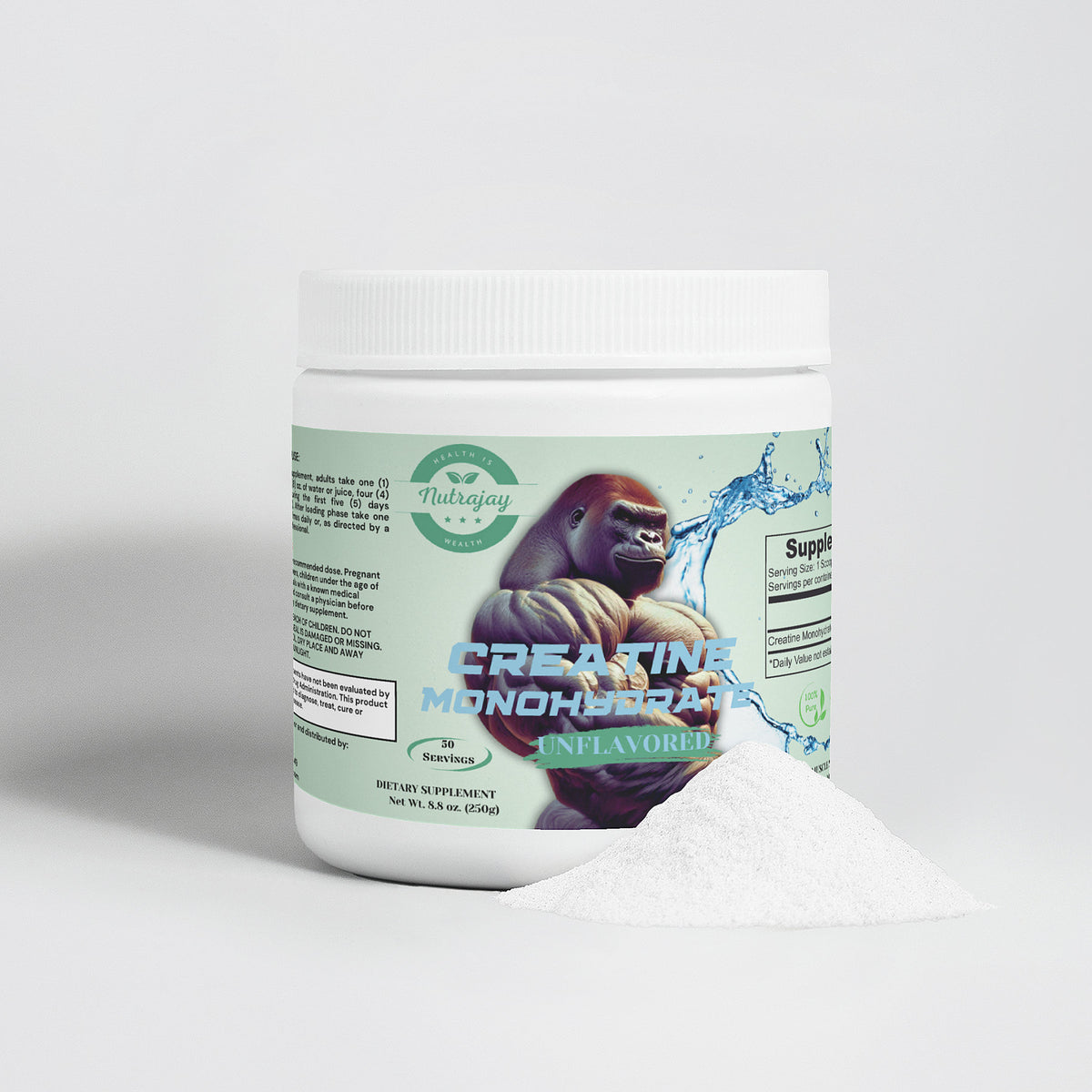 Creatine Monohydrate (Unflavored)